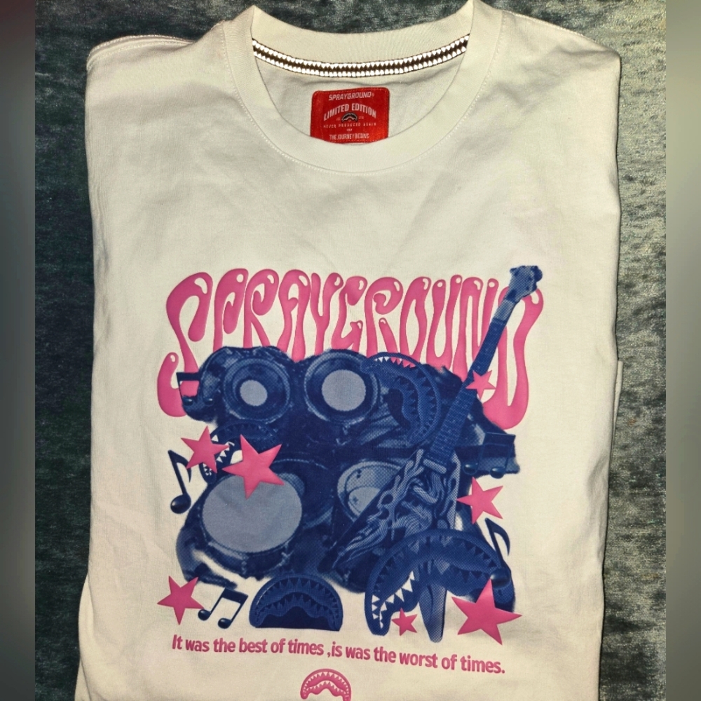 VERY LIMITED Sprayground t-shirt, Men's M/L